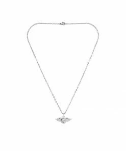 Budget 🌟 EXCLUSIVE EDITION WINGS OF FREEDOM Halskette Crystal Damen 👍
