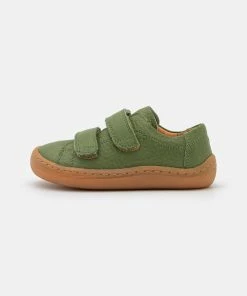 Auslauf 🎉 Froddo BAREFOOT UNISEX Klettschuh Olive 🎁