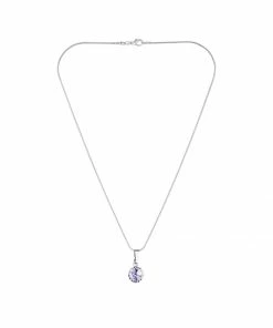 Beste Bewertungen von 💯 EXCLUSIVE EDITION SWAROVSKI CRYSTALS Halskette Violet Damen 👍