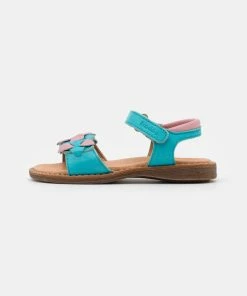 Bester Verkauf 😍 Froddo Kinder LORE FLOWERS Riemensandalette Turquoise 🌟