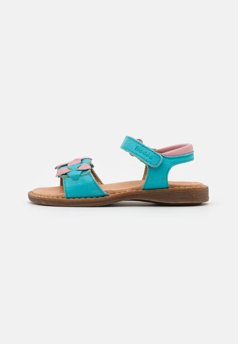 Bester Verkauf 😍 Froddo Kinder LORE FLOWERS Riemensandalette Turquoise 🌟 1 Bester Verkauf 😍 Froddo Kinder LORE FLOWERS Riemensandalette Turquoise 🌟