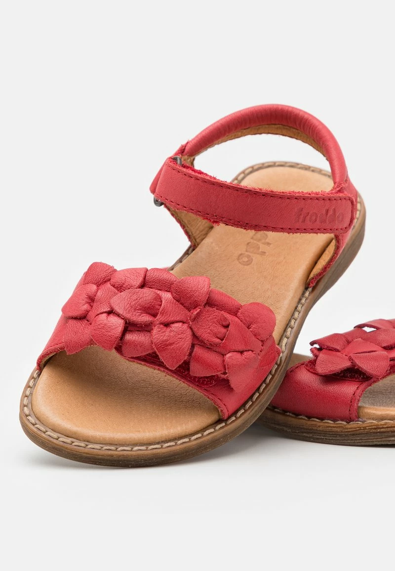 Auslauf ❤️ Froddo Kinder LORE FLOWERS Riemensandalette Red 🎁 6 Auslauf ❤️ Froddo Kinder LORE FLOWERS Riemensandalette Red 🎁 – Bild 6