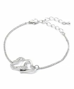 Beste Bewertungen von ❤️ EXCLUSIVE EDITION DOUBLE HEARTS Armband Crystal Damen 🌟