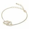 Neu ✔️ EXCLUSIVE EDITION Damen DOUBLE HEARTS Armband Crystal 🎁
