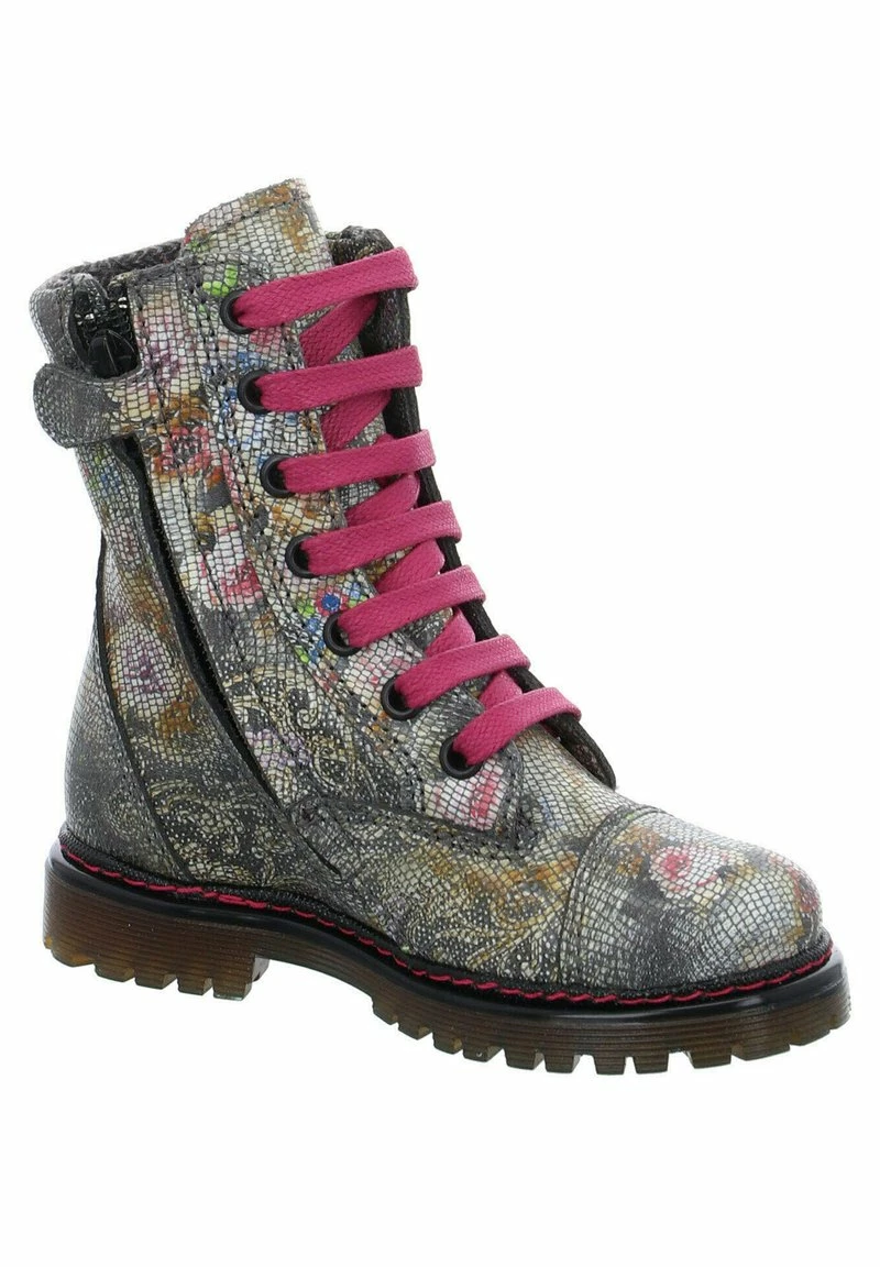 Billig 🔥 Froddo Kinder FLOWER Schnürstiefelette Multicolor 🌟 6 Billig 🔥 Froddo Kinder FLOWER Schnürstiefelette Multicolor 🌟 – Bild 6