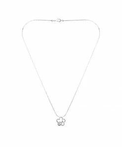 Beste Bewertungen von 💯 EXCLUSIVE EDITION FLOWER WITH SWAROVSKI CRYSTALS Halskette Transparent Damen 🤩