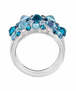 Neu 🎉 EXCLUSIVE EDITION Damen INFINITY Ring Aquamarine/blu Zircon 👍