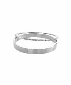 Bester Verkauf 👍 EXCLUSIVE EDITION Damen CLEOPE WITH SWAROVSKI CRYSTALS Armband Silver 🔥