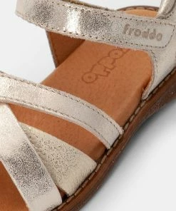 Auslauf 🌟 Froddo CHILDREN'S LORE STRAPS Riemensandalette Gold Kinder ✨ -Angebote Froddo Store 59ef22f232a643629d50e5d886a198ea