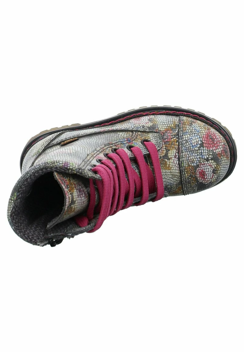 Billig 🔥 Froddo Kinder FLOWER Schnürstiefelette Multicolor 🌟 3 Billig 🔥 Froddo Kinder FLOWER Schnürstiefelette Multicolor 🌟 – Bild 3
