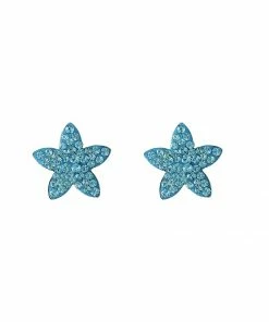 Budget 😉 EXCLUSIVE EDITION Damen STARS Ohrringe Aquamarine ✔️