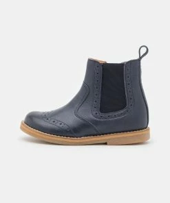 Neu 🎁 Froddo CHILDREN'S 🥾 BOOTS CHELYS BROGUE UNISEX Stiefelette Dark Blue 🔔