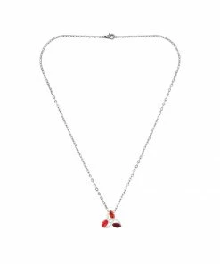 Bestes Angebot 👍 EXCLUSIVE EDITION Damen Halskette Dark Red 🌟