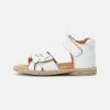 Brandneu ✔️ Froddo CHILDREN'S 🩴 SANDALS VOLANTS CARLINA Riemensandalette White Kinder 💯