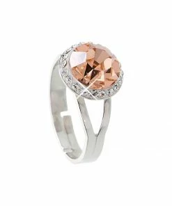 Beste Bewertungen von 🔥 EXCLUSIVE EDITION Ring Light Peach/ Crystal Damen 🌟