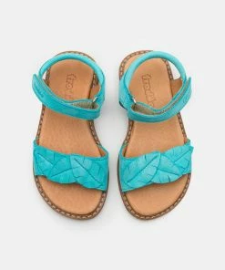 Brandneu 🔥 Froddo LORE LEAVES Riemensandalette Turquoise Kinder 😀 -Angebote Froddo Store 92d93c5ed52c44d5a937f8e495967928
