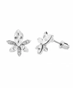 Budget 🔥 EXCLUSIVE EDITION Damen FLOWER Ohrringe Crystal 👍