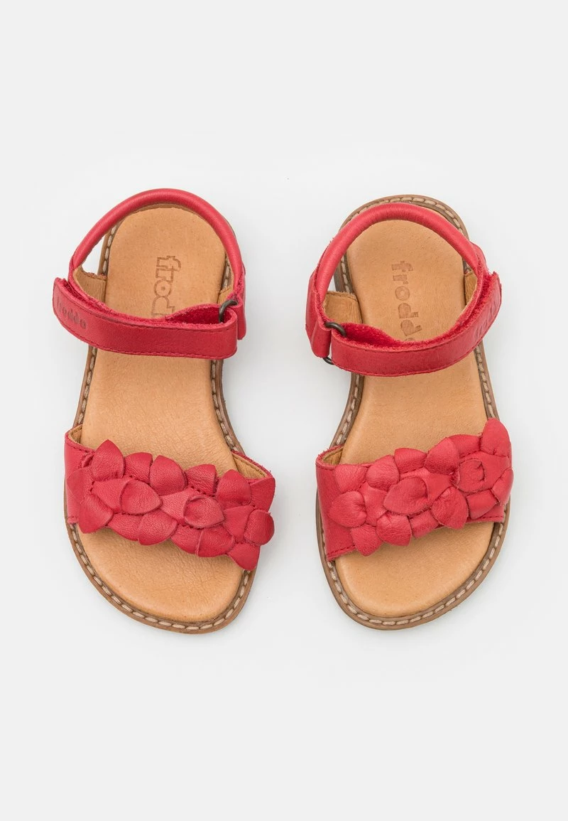 Auslauf ❤️ Froddo Kinder LORE FLOWERS Riemensandalette Red 🎁 4 Auslauf ❤️ Froddo Kinder LORE FLOWERS Riemensandalette Red 🎁 – Bild 4