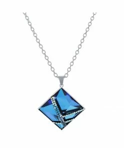 Großhandel ❤️ EXCLUSIVE EDITION Halskette Bermuda Blue Damen 🎁