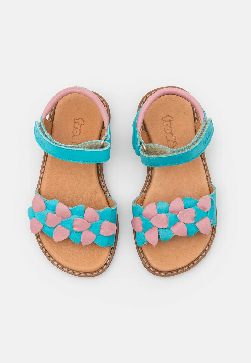 Bester Verkauf 😍 Froddo Kinder LORE FLOWERS Riemensandalette Turquoise 🌟 4 Bester Verkauf 😍 Froddo Kinder LORE FLOWERS Riemensandalette Turquoise 🌟 – Bild 4