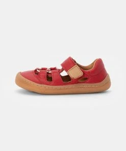 Brandneu 😀 Froddo BAREFOOT CHILDRENS 🩴 SANDALS UNISEX Riemensandalette Red 🔥