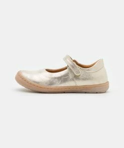 Neu 🔔 Froddo Kinder CHILDREN'S MARI Riemchenballerina Gold 💯