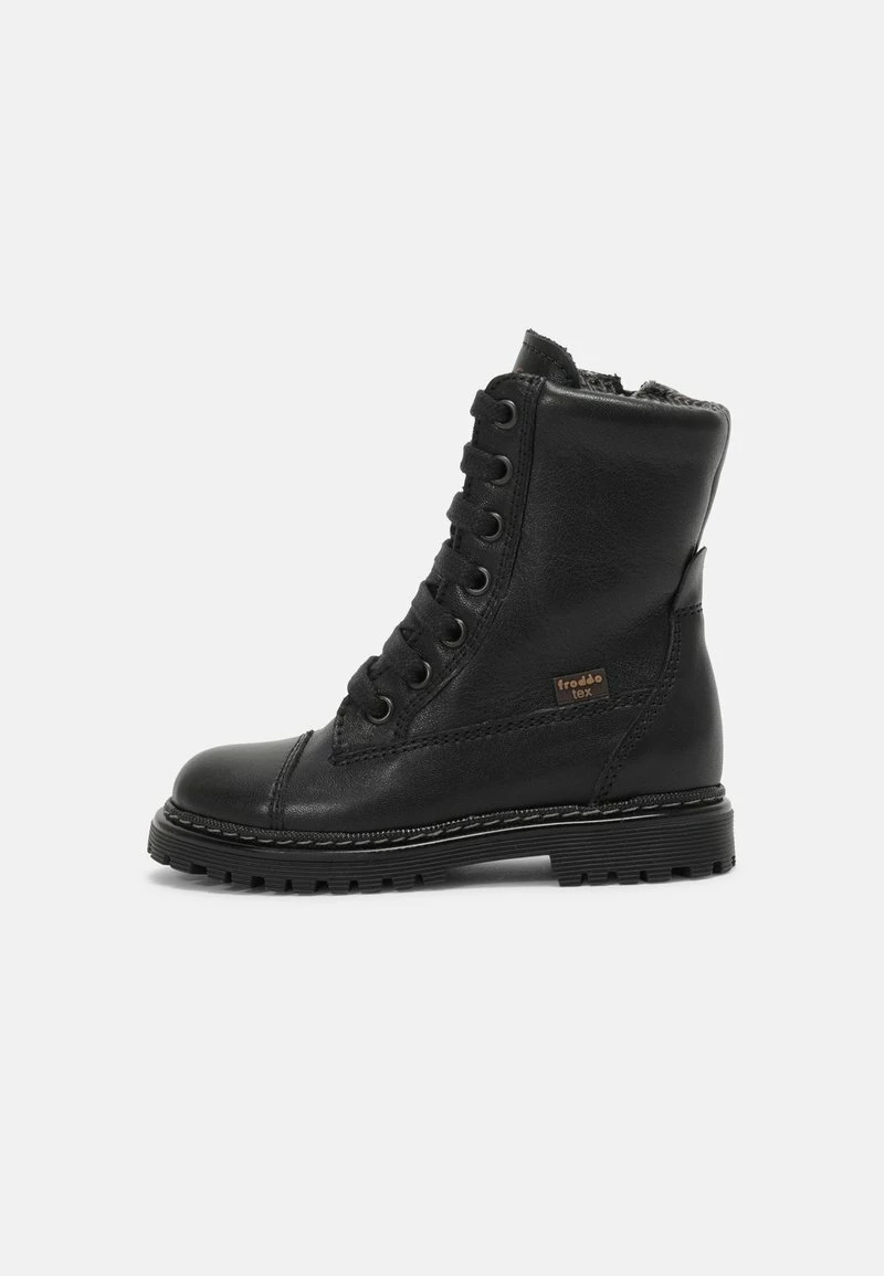 Billig 🔔 Froddo ELI TEX UNISEX Schnürstiefelette Black 😍 1 Billig 🔔 Froddo ELI TEX UNISEX Schnürstiefelette Black 😍