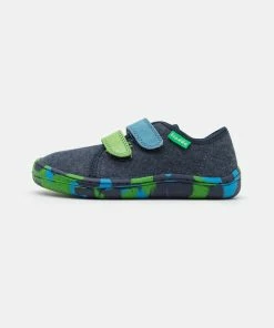 Billig 🥰 Froddo Kinder BAREFOOT Klettschuh Blue/denim 👏